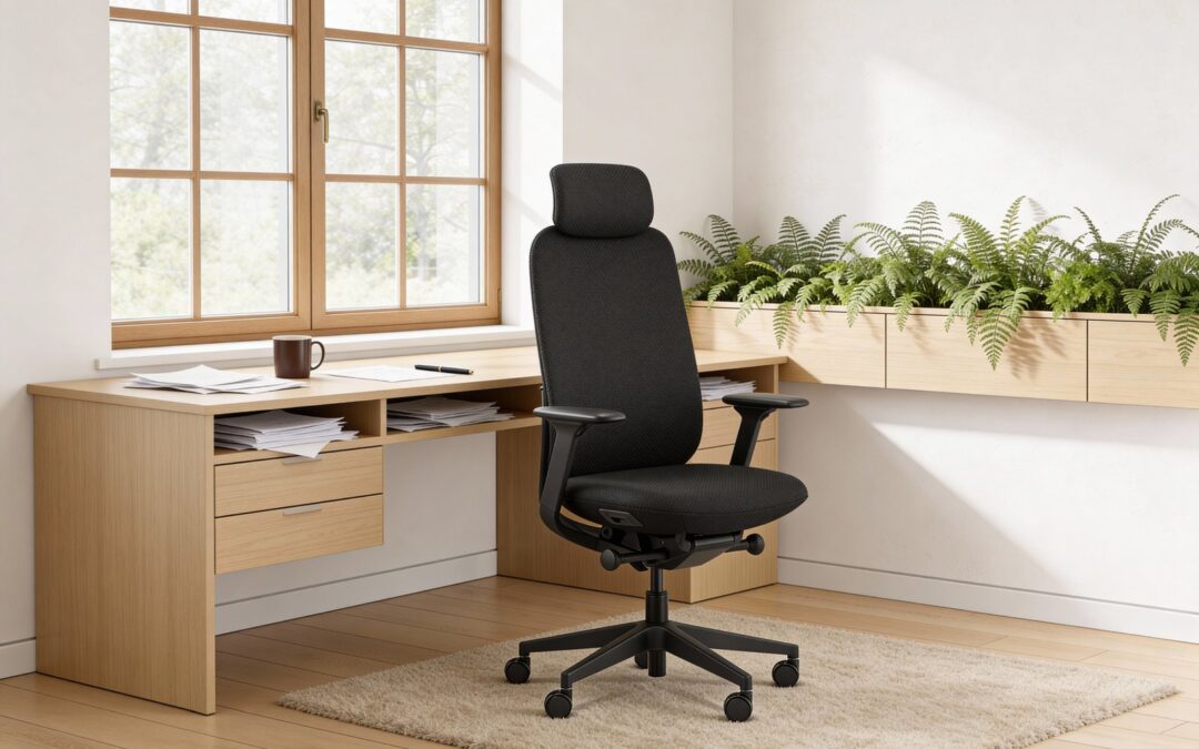 Jakie funkcje musi mieć fotel do pracy 8h+, aby kręgosłup nie odczuwał zmęczenia?